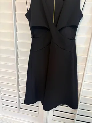 Express Little Black Dress With Cutouts Size 6 thumbnail 4