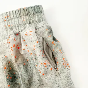 Lululemon Hotty Hot Low-Rise Short 2.5" Reflective Camo Silver Blue Orange Grey thumbnail 8