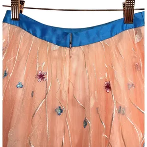2 Cute By‎ J Micheals Long Floor Length High Waist Formal Prom Skirt Size 2 thumbnail 3