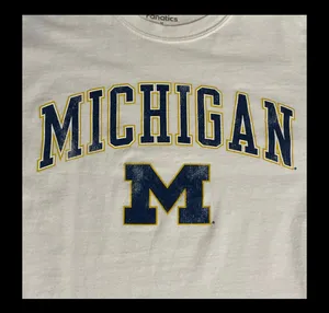Fanatics Michigan University unisex longsleeves t-shirt- size Medium thumbnail 4