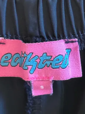 Edikted Women’s Athletic Track Pants with Side Stripes - Navy thumbnail 4