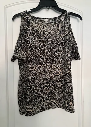 Lucky Brand Pattern tank/short sleeve thumbnail 1