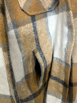 Amazon Button Down Plaid Shacket thumbnail 3