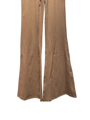 Halara Flex DayStretch Casual Work Pants Brown Mid Rise Wide Side Zipper XS NWT thumbnail 2
