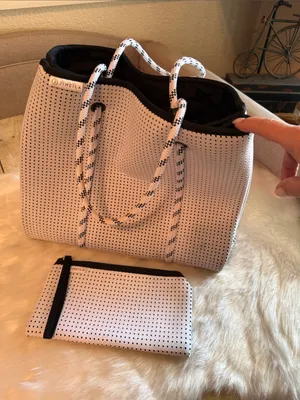Jimeila Sporty Spice Neoprene Tote Bag and Matching Pouch thumbnail 2