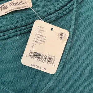 Free People We The Free Junebug Green Puff Sleeve Boxy Top S OB1683783 New thumbnail 3