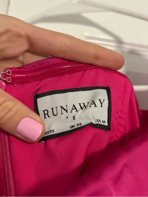 Runaway The Label RNWY Jones Ruched Satin Mini Dress thumbnail 5