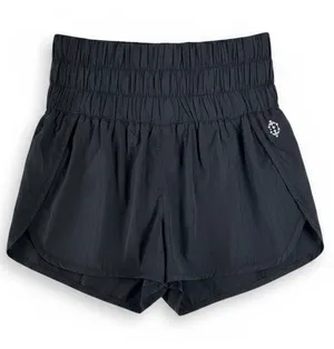 Free People Movement The Way Home Shorts in Black Size Small thumbnail 1