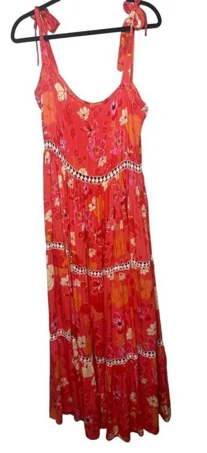 Anthropologie Z&L Floral Cover Up Dress Sz. M thumbnail 1
