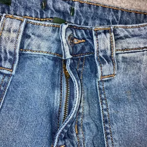 Wild Fable High Rise Cargo Jeans 6 28X30 Blue Streetwear Wide Leg Utility thumbnail 15