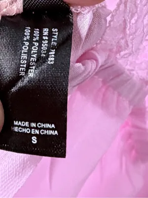 ICollection Pink Negligee with Thong nwt thumbnail 7