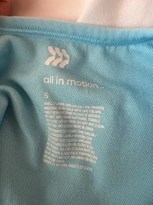 All in Motion Blue Tank thumbnail 3