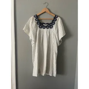 Madewell Striped Tunic Dress thumbnail 5