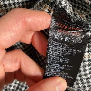 URBAN OUTFITTERS Houndstooth Plaid Cropped Pants thumbnail 9