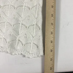 Marine Layer Pants Womens‎ XS White Crochet Knit Wide Leg Pull On Summer Lounge thumbnail 5