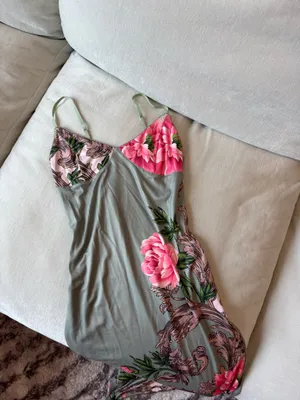 Green Floral Maxi Dress thumbnail 4