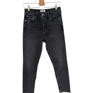 Agolde Nico High Rise Slim‎ Jeans Cosmopolitan Black Gray Wash 28 Women Denim thumbnail 4