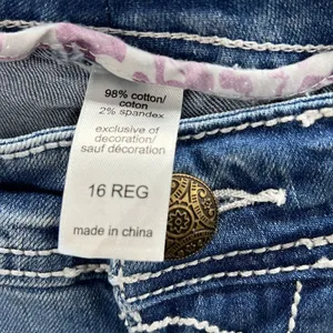Maurices original distressed size 16 reg denim capri thumbnail 3