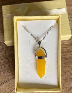 Chakra Crystal Necklace thumbnail 1