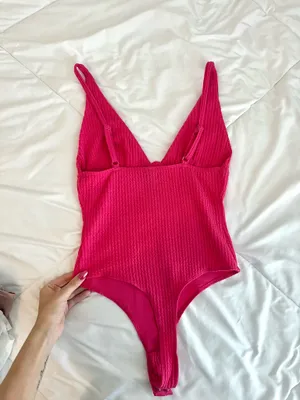 Hot pink bodysuit  thumbnail 4