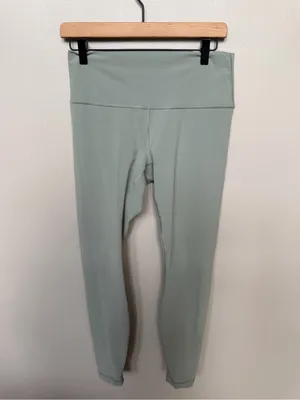 Lululemon Wunder Under High-Rise Tight 28" Full-On Luxtreme Sea Moss Green Sz 10 thumbnail 4