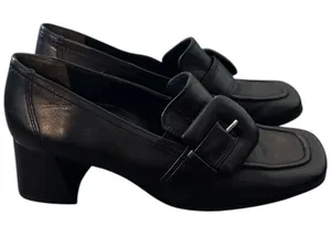 Paul Green Robin‎ Heels Buckle Chunky Black UK 5 US 7.5 thumbnail 1