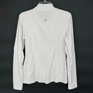Queenie Ke White Full Zip Athletic Jacket L Size L thumbnail 4