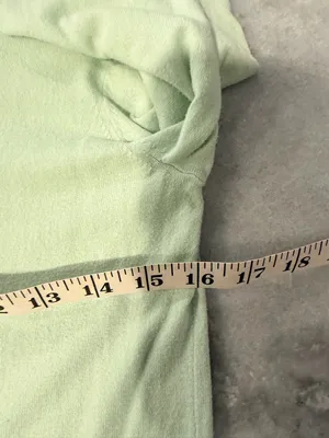 J. Crew Size S Mint Green Cotton Crew Neck Long Sleeve Button Caryn Cardigan thumbnail 10