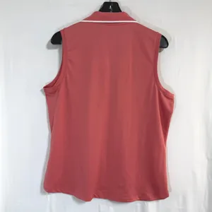 Walter Hagen Performance 11 Johnny Sleeveless Golf Polo Pink Rouge XL NEW thumbnail 2