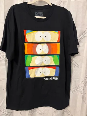 Black South Park Graphic tee Sz.L thumbnail 1
