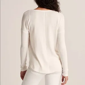 Abercrombie ✨ Cozy Long-Sleeve Crew Tee✨ thumbnail 5