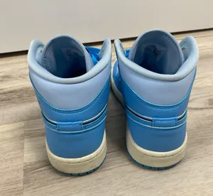 Nike Air Jordan 1 Mid Blue Sneakers thumbnail 5