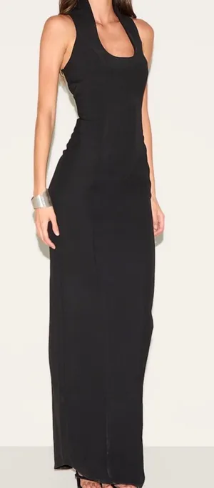Pretty Little Thing Dress Black long thumbnail 1