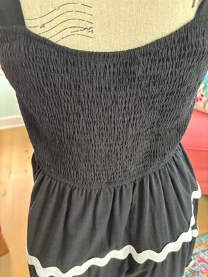 Boutique Black Sundress thumbnail 3