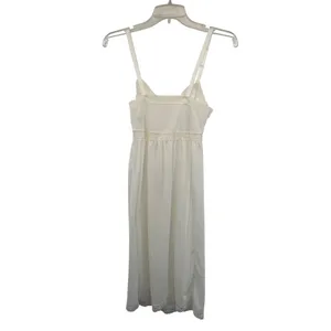 Vintage Mary Jane Full Slip Cream Nylon Lingerie 32 Used thumbnail 2