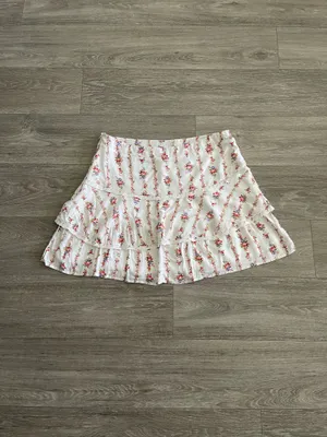 Altar’d State Kovana floral mini skirt - XL thumbnail 3