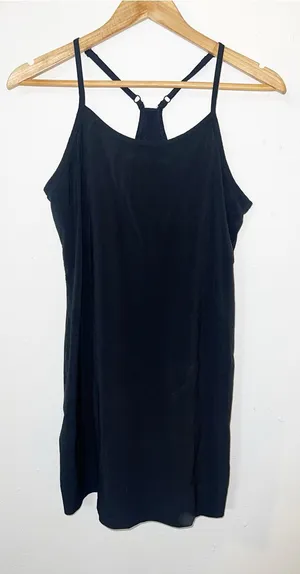 all in motion Black Racerback Workout Minj Dress with built in shorts thumbnail 1