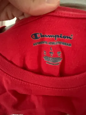 Champion Ohio State Long Sleeve Red thumbnail 3