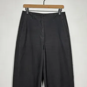 Wilfred Free Wide Leg Trouser Pants Size 6 Dark‎ Gray High Waist Academia Career thumbnail 3