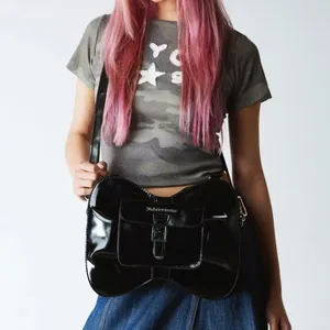 Dr. Martens Vegan Bow Bag in Black Oxford - NWT thumbnail 10