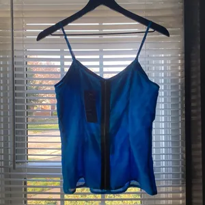 Y2K Miley Cyrus & Max Azria exposed zipper ruffle cami, size M thumbnail 9