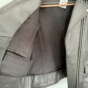 RARE Paul & Joe "Buffy" Lamb Moto Leather Jacket‎ saint Laurent look alike Biker thumbnail 4