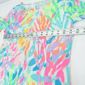 New Lilly Pulitzer Marlowe Dress Sparkling Sands X-Small‎ XS (26014) L/Sleeve thumbnail 5