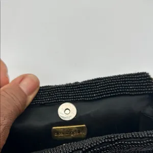 Bloomingdale's Elegant Black Beaded Wristlet thumbnail 7