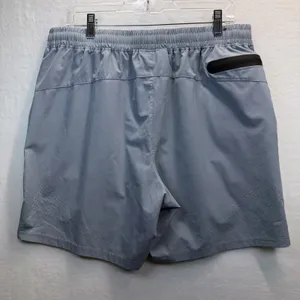 These Thrill Performance athletic shorts‎ feature a lightweight grey fabric Gray Size L thumbnail 5