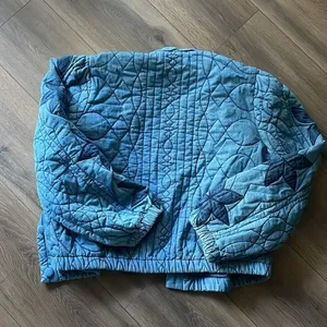 Free People Quinn Quilted Cotton Denim Jacket thumbnail 7