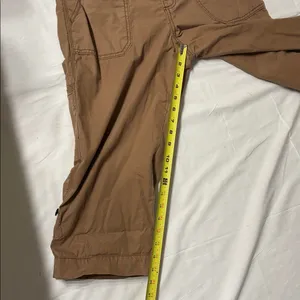 Carhartt Tan Relaxed Fit Capri Pants Ripstop 100% Cotton Farmcore SZ 6 thumbnail 11
