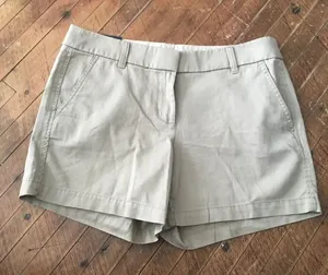 J Crew tan flat front size 6 shorts thumbnail 1