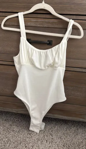 White bodysuit thumbnail 1