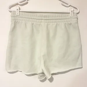 Tna Size Medium Cozy Fleece Shorts Pull On Drawstring Heavy Ivory‎ Womens thumbnail 4